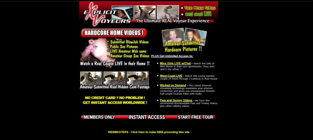 Voyeur Website